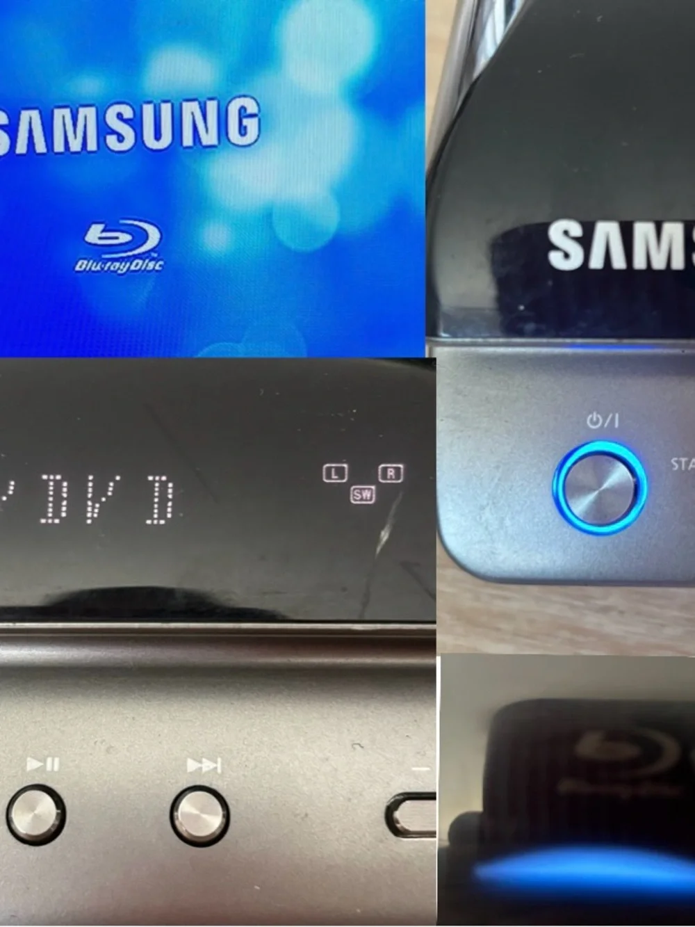 SAMSUNG‎ HT-BD2ET 5.1CH BLUERAY/DVD 800WT FM/AM HOME THEATER Tested/Working